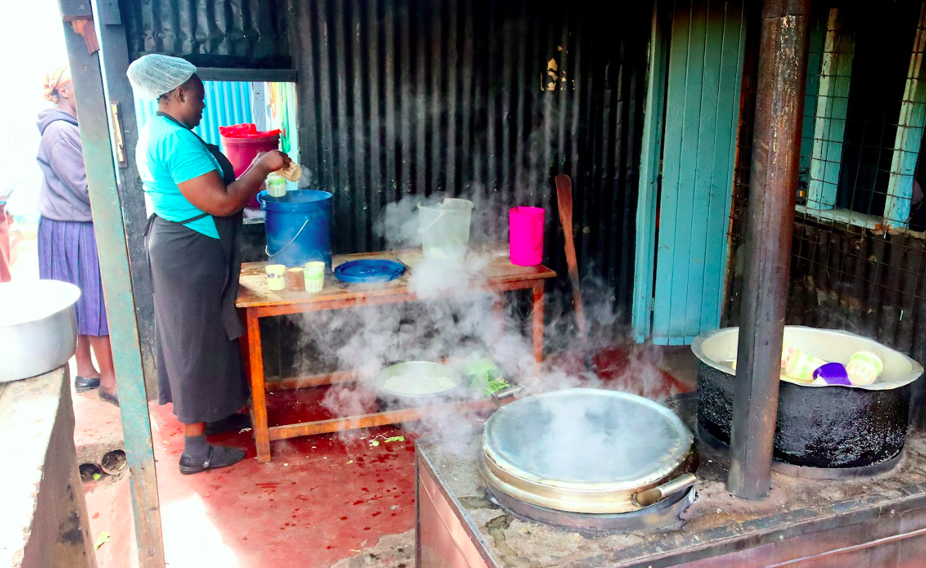 Learners in classroom
