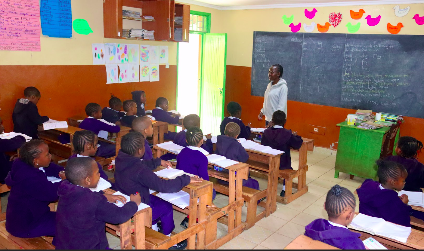 Classroom learning session